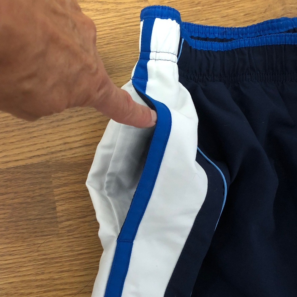 Nike Navy Swim Shorts - Picture 5 of 9